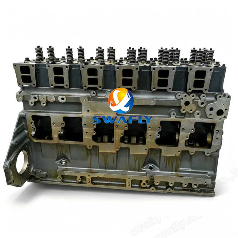 Fabrycznie nowy zespół silnika Komatsu SAA6D125E-2 z długim blokiem do koparki PC400 PC450